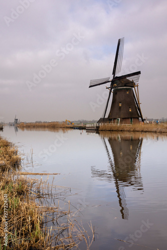 Achtkante mill near Groot-Ammers