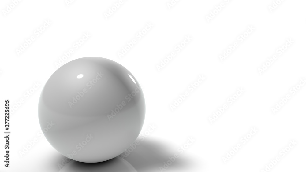 3D illustration of white balls on white reflective background. Balls of different sizes are rolled in different directions. Futuristic image for background and desktop 3D rendering with depth of field 3D illustration of white balls on white reflective background. Balls of different sizes are rolled in different directions. Futuristic image for background and desktop 3D rendering with depth of field