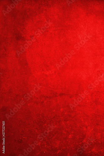 Red Abstract Grunge Wall Background