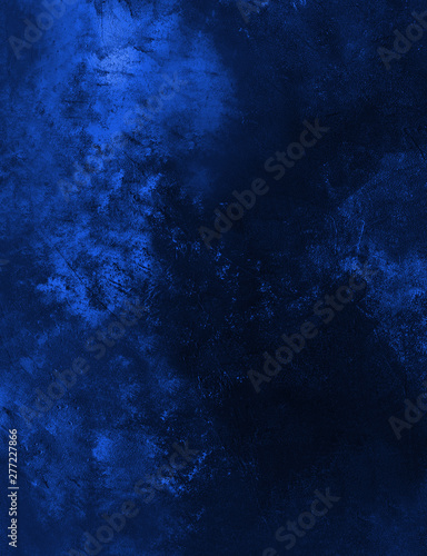 Blue Abstract Wall Texture Background