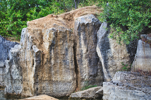 Sandstone wall