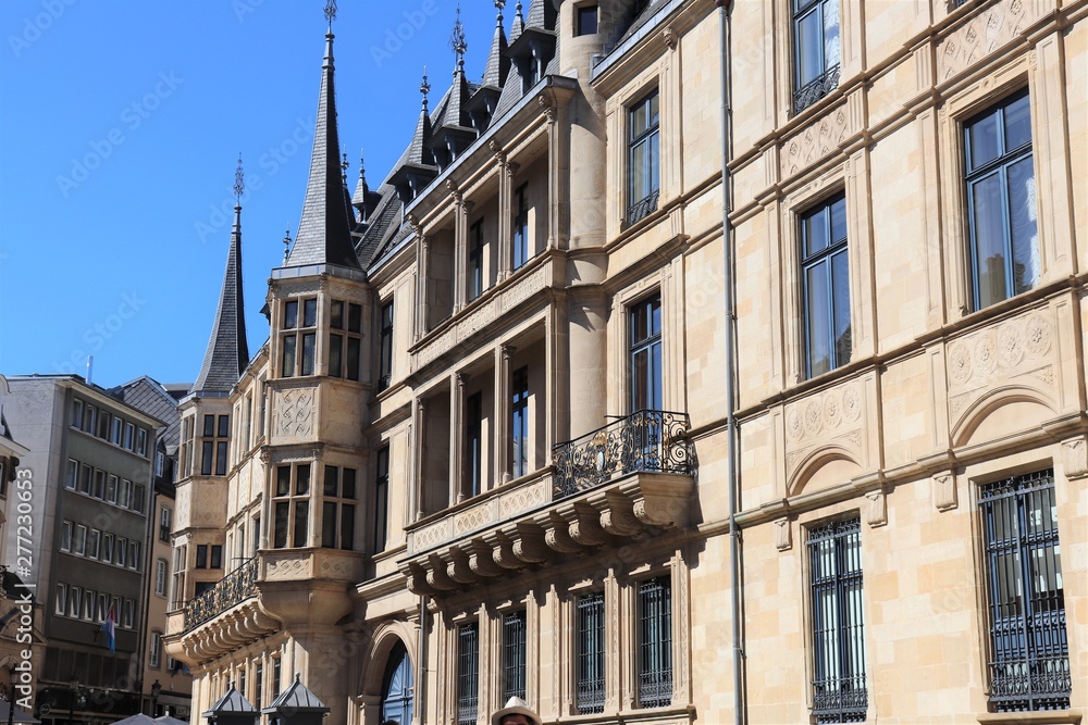 Le Palais du Grand Duc ou palais Grand ducal dans la ville de Luxembourg