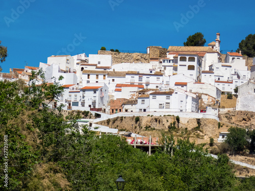  View of Olvera village, one of the beautiful white villages of Andalusia, Spain © Svetlana