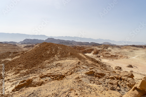 Travel in Timna park of Arava desert Israel