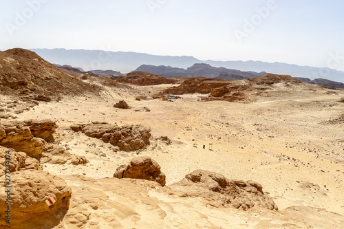 Travel in Timna park of Arava desert Israel