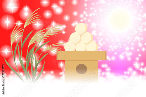 #Background #wallpaper #Vector #Illustration #design #image #Japan #china #Asia #free_size #背景 #壁紙 #ベクター #イラスト #デザイン #無料 #無料素材 #バックグラウンド #フリー素材 #イメージ #和風素材 #日本 お月見,十五夜,秋,満月,すすき,月夜,中秋の名月,かぐや姫,竹取物語