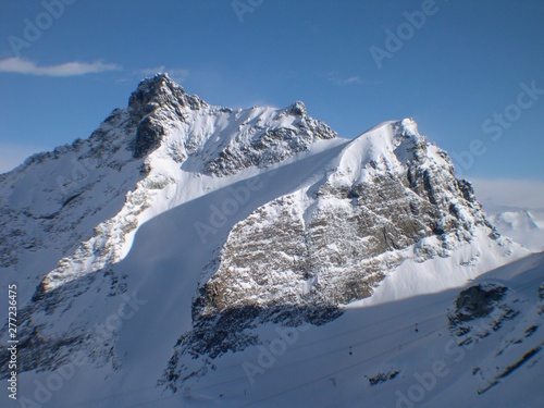 Swiss Ski Mountain and Village