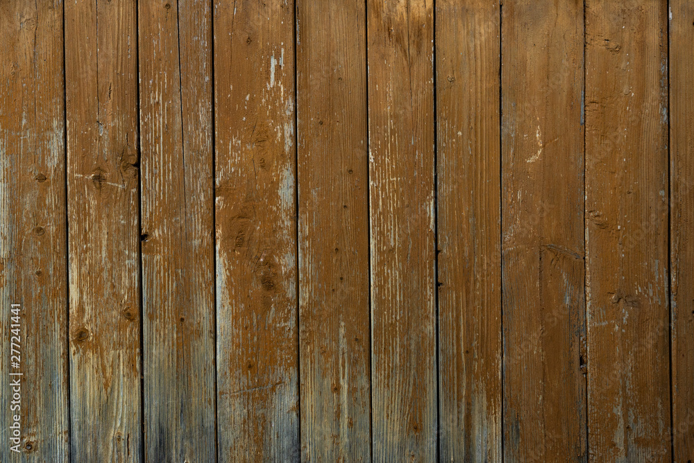 Wooden wall texture background old orange paint Wooden wall texture background old orange paint