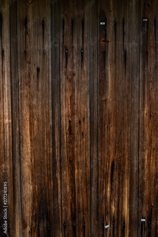 Obraz premium Wooden wall texture background old