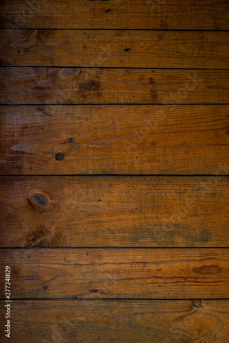 Wooden wall texture background old orange paint