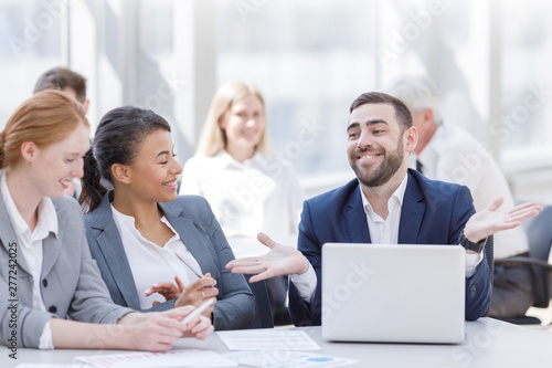 Business team in office