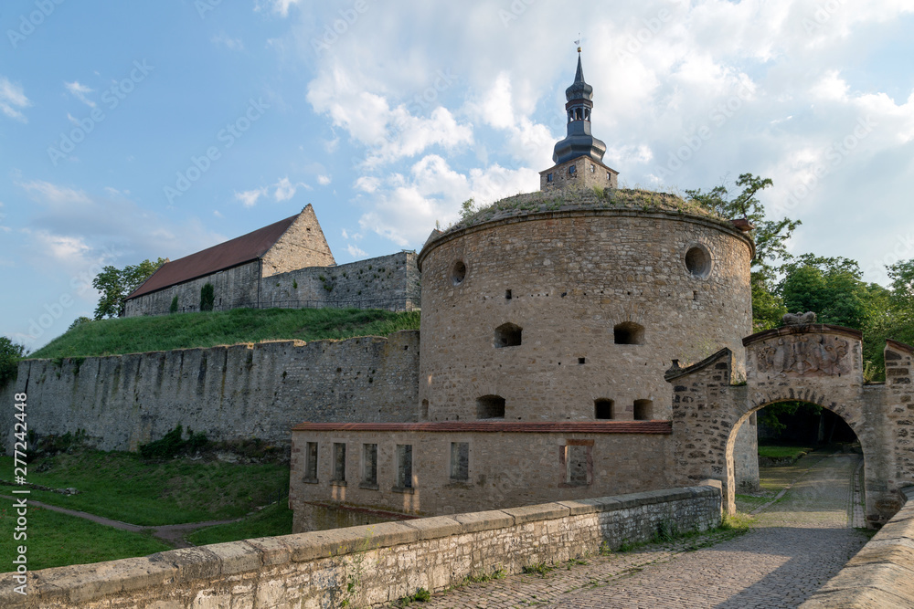 towers and bastions of a medieval castle