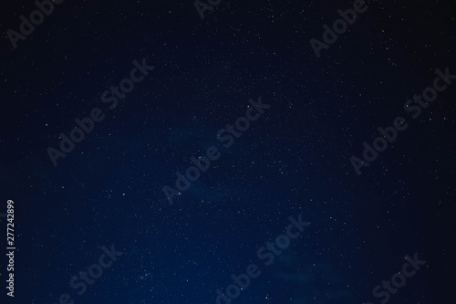 starry sky and a small cloud