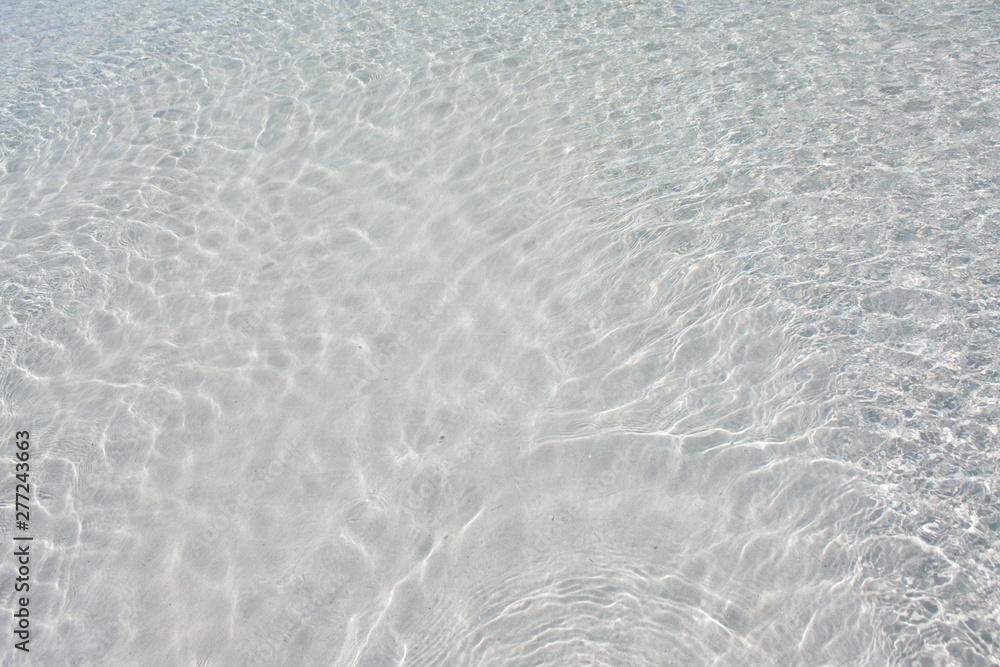 Calm warm water at sand beach abstract Calm warm water at sand beach abstract