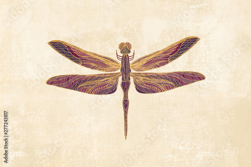 Art Nouveau Dragonfly