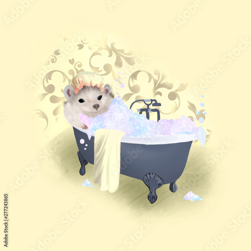 Bubblebath Hedgehog