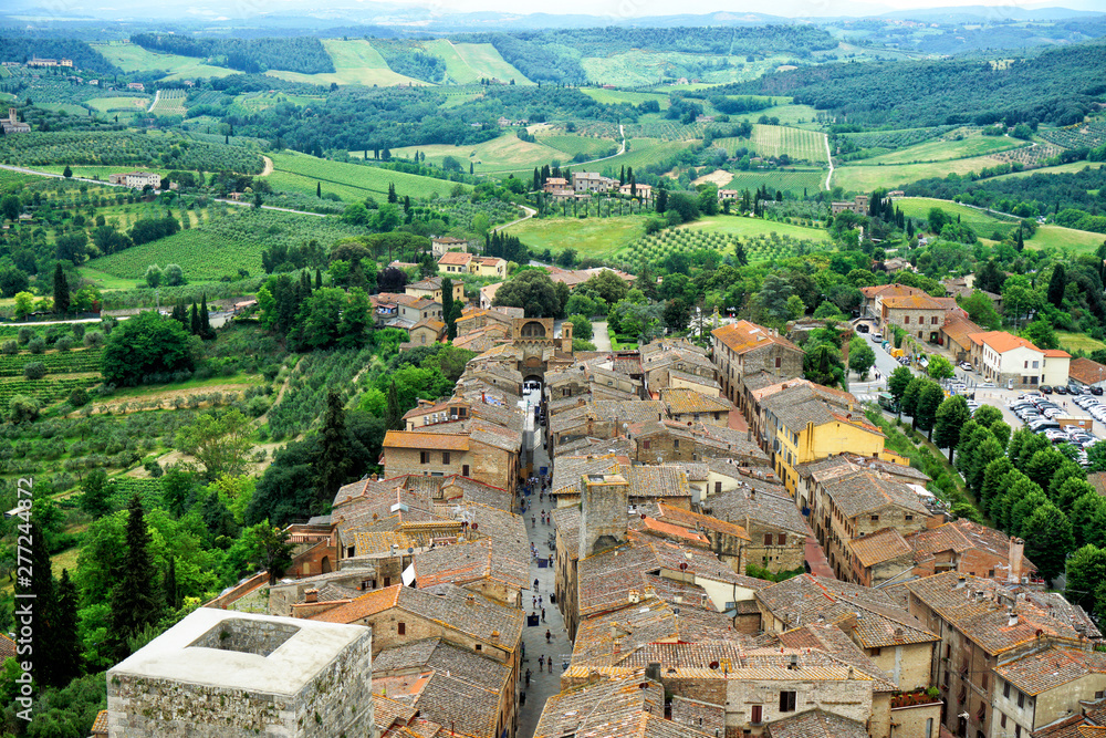 Old town San Gimignano