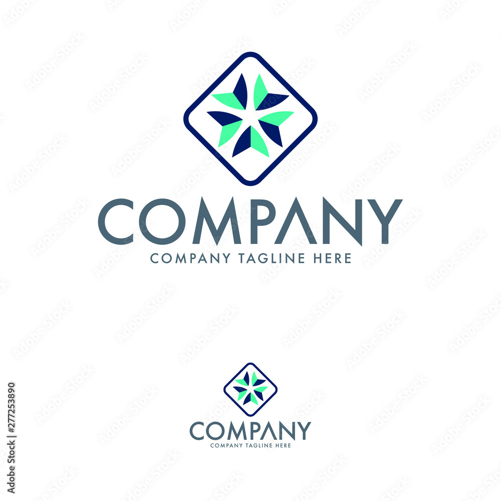 Creative Floral Logo Design Template Creative Floral Logo Design Template