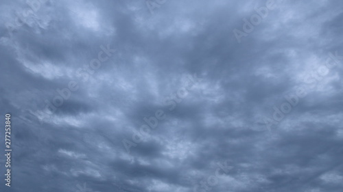 Fototapeta Naklejka Na Ścianę i Meble -  Twilight. Dramatic sky with dark clouds.