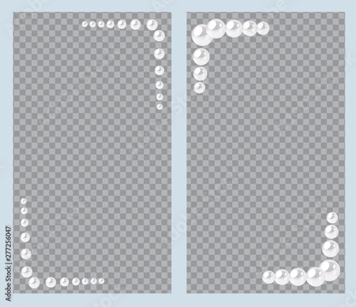 Geofilter for social media. Frame for smartphone photo. Vector template.