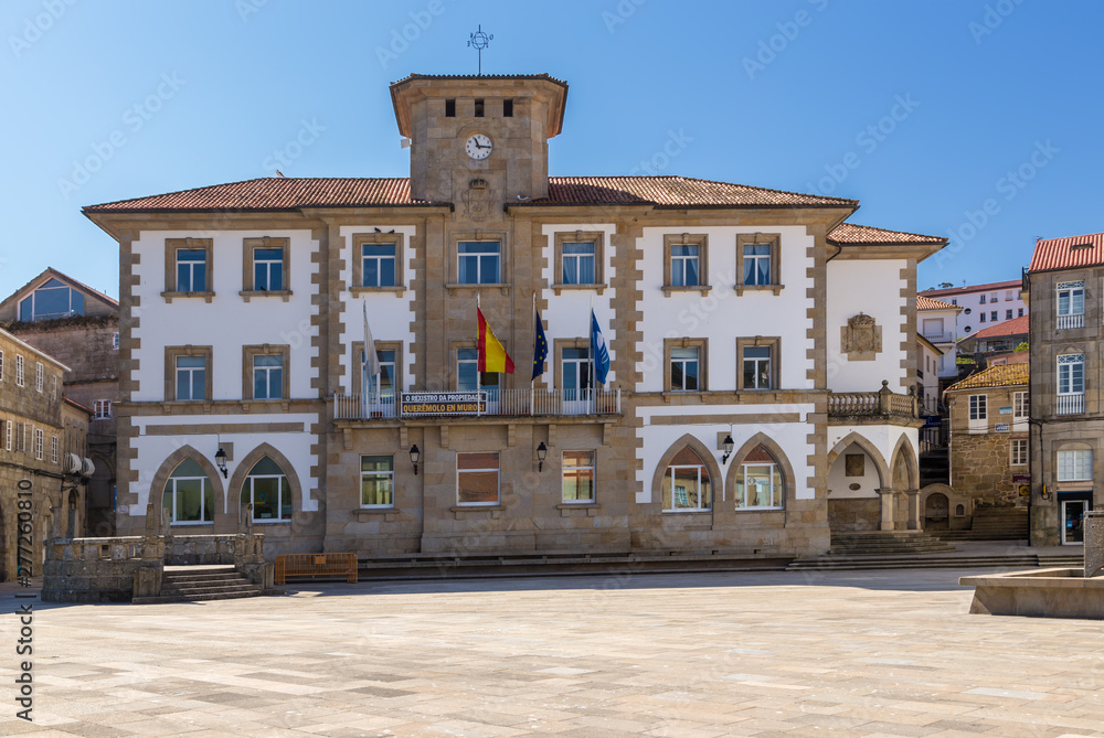 Muros, Spain. Administrative building