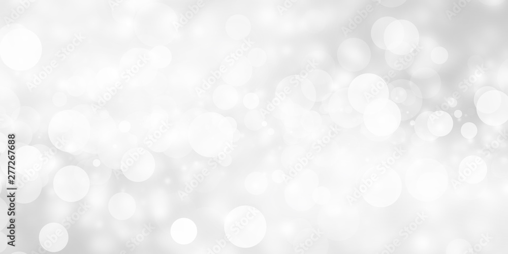 white blur abstract background. bokeh christmas blurred beautiful shiny Christmas lights