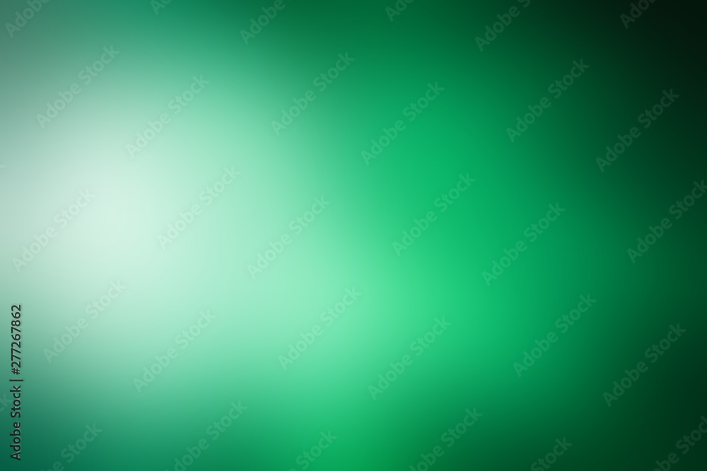 Obraz premium light green gradient background / green radial gradient effect wallpaper