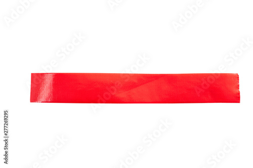 Free Download Set of Red tapes on white background. Torn horizontal and different size Red sticky tape, adhesive pieces. - GFXLoad