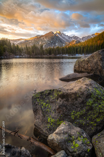 Bear Lake Sunrise in the Rocky Mountains