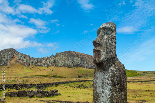 Lonely Moai - Ahu Tongariki