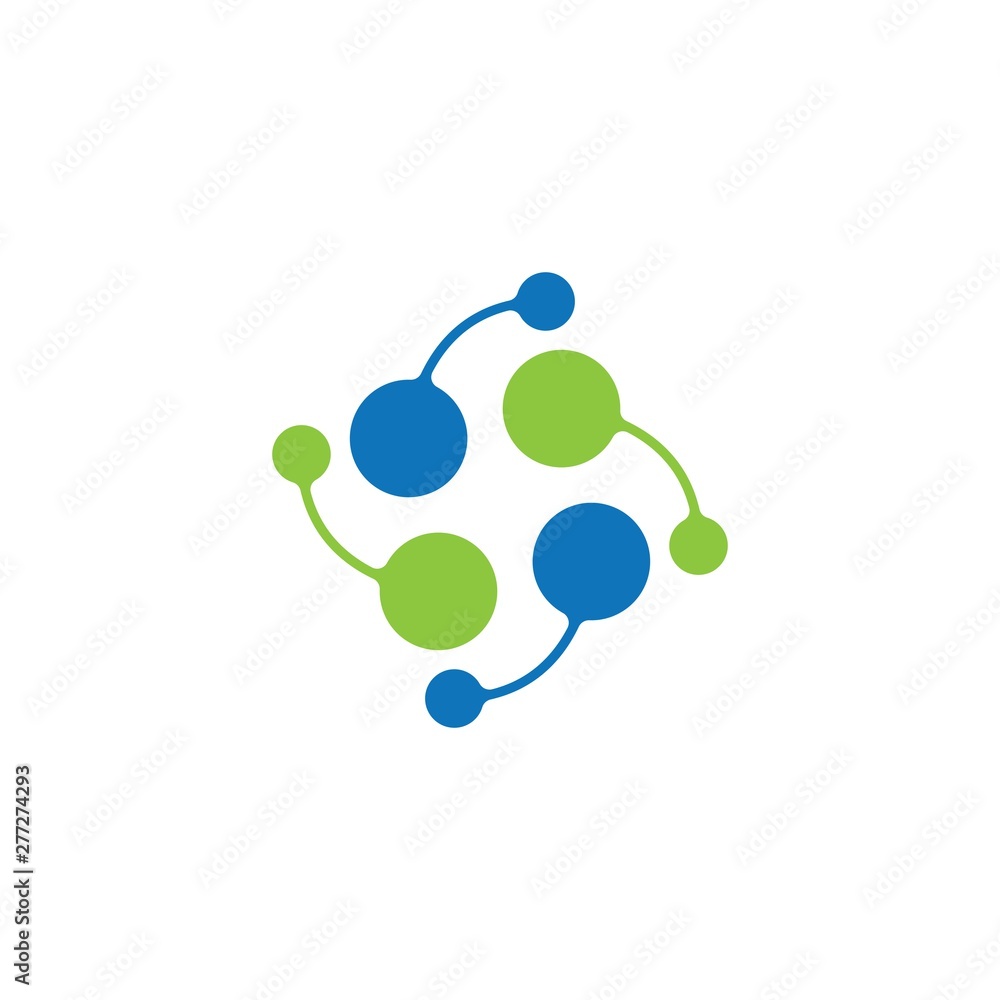 Molecule logo template vector icon illustration Molecule logo template vector icon illustration