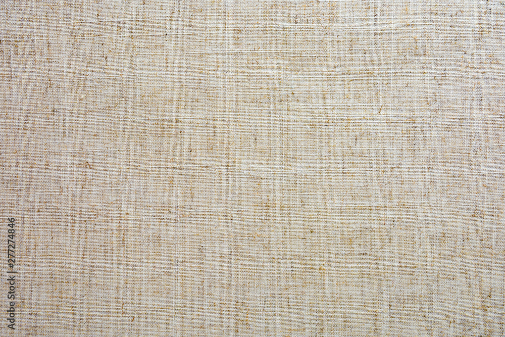 Texture of natural linen fabric 