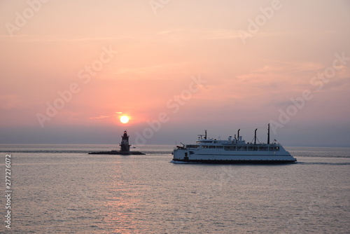 Lighthouse at Sunset