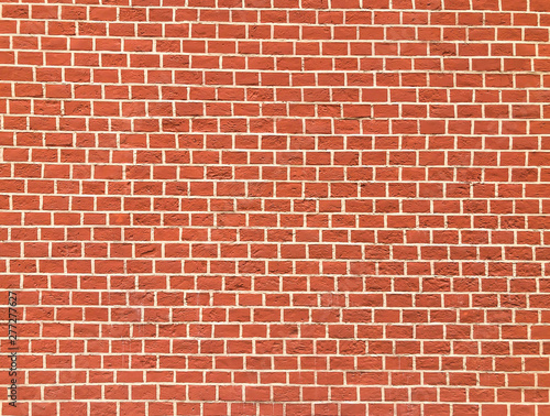 Background, red brick wall texture