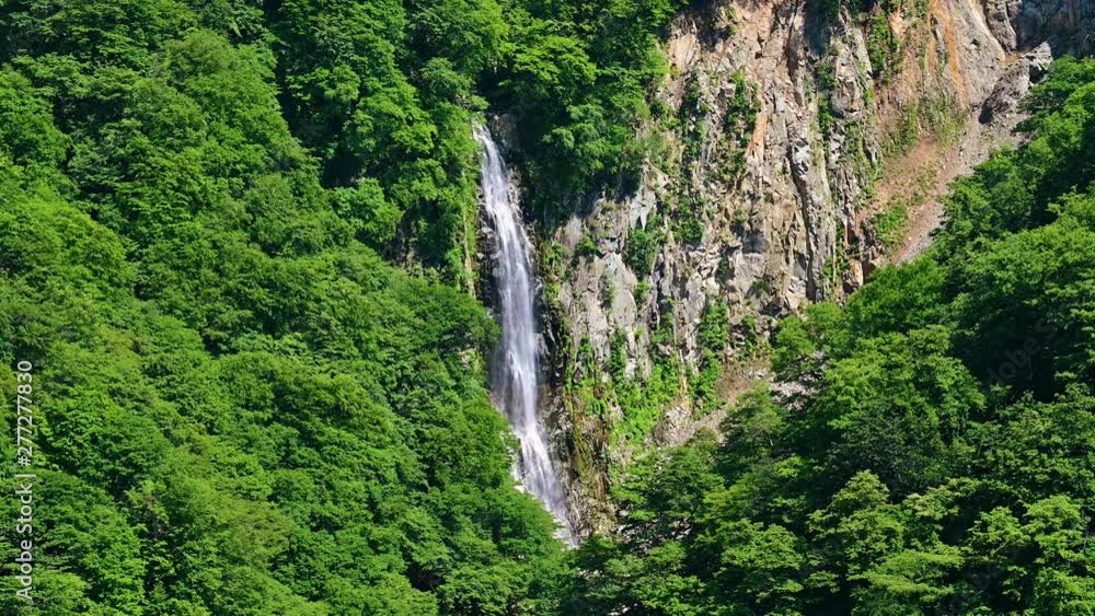 4K Video of Kanman Fall in summer located in Shigakogen mountain in Nagano, Japan 4K Video of Kanman Fall in summer located in Shigakogen mountain in Nagano, Japan