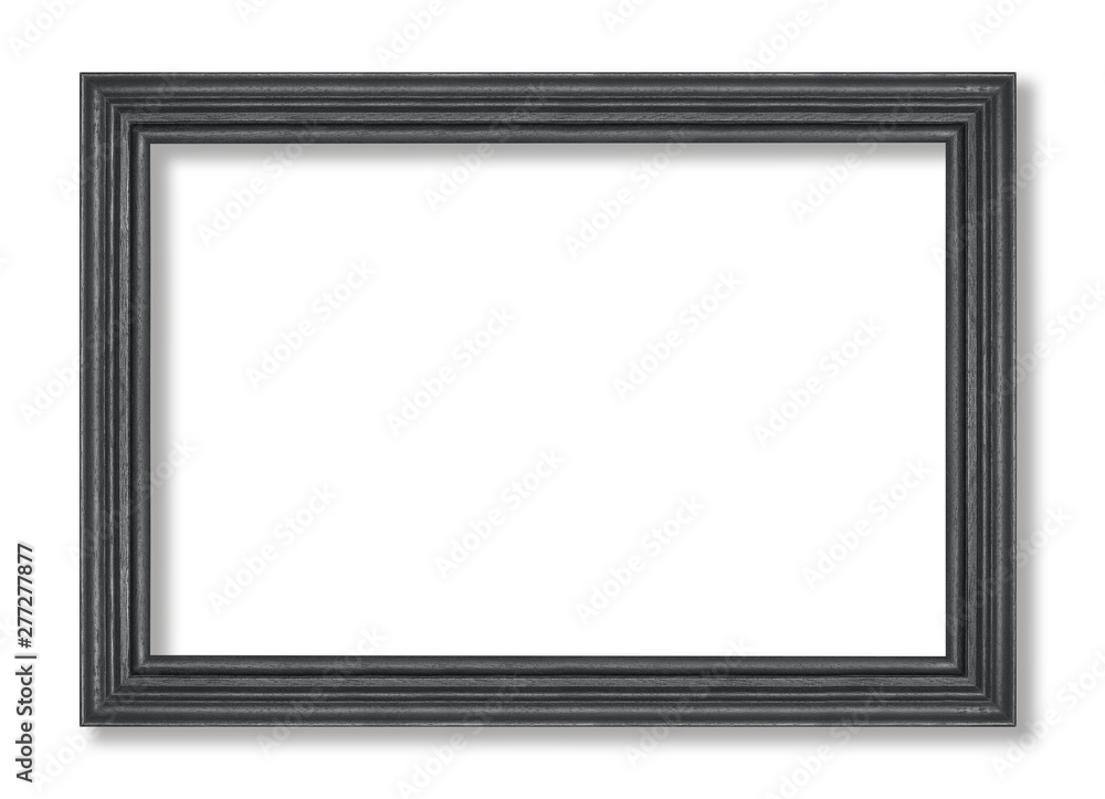 Black frame Isolated On White Background Black frame Isolated On White Background