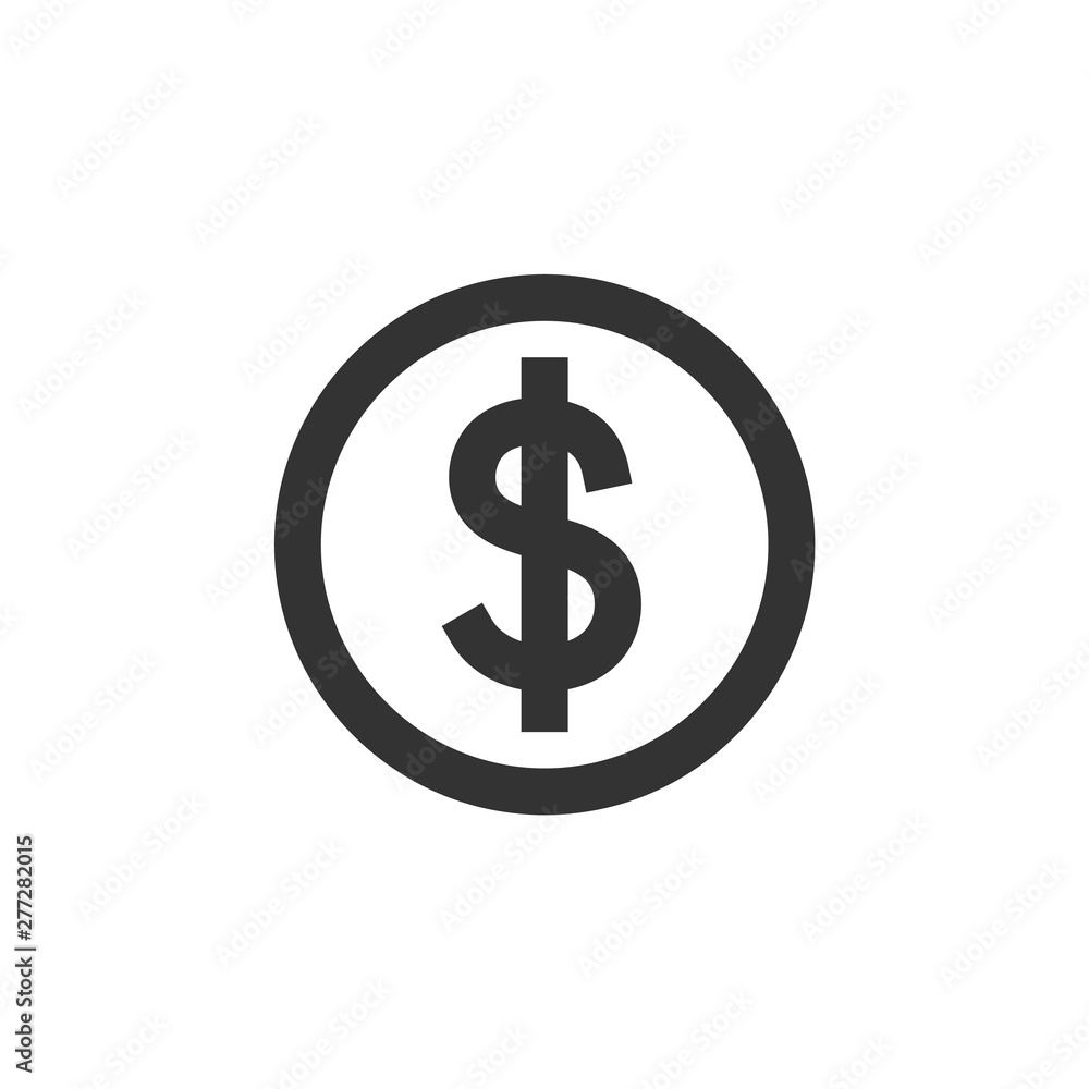 Outline Icon - Coin money Outline Icon - Coin money