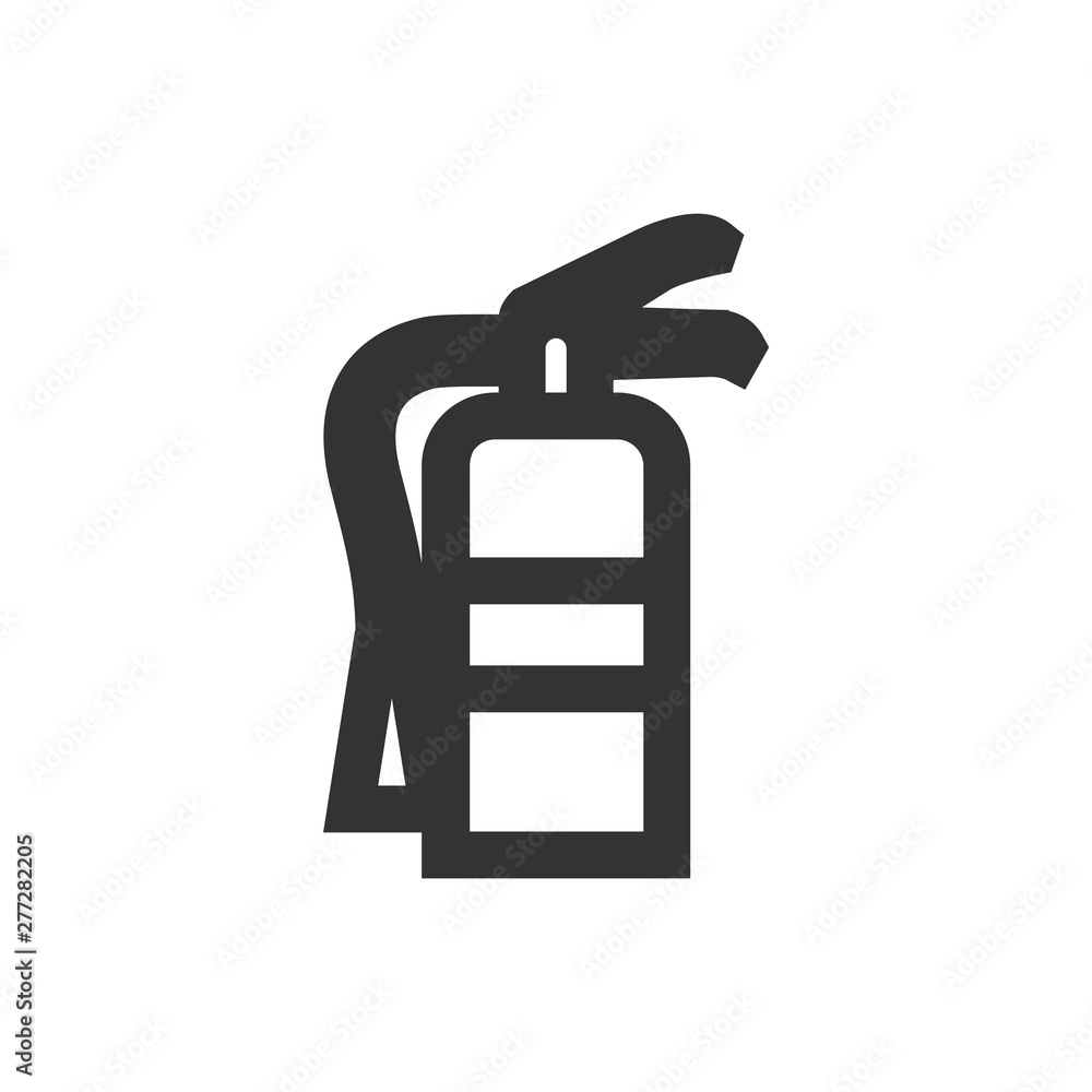 Outline Icon - Fire extinguisher Outline Icon - Fire extinguisher