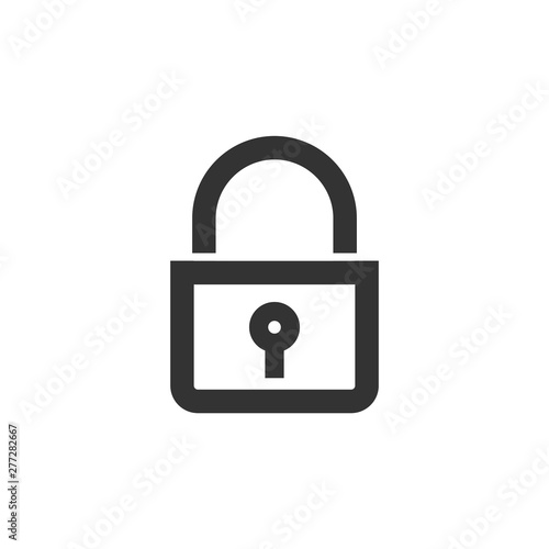 Outline Icon - Padlock