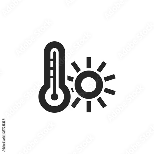 Outline Icon - Thermometer