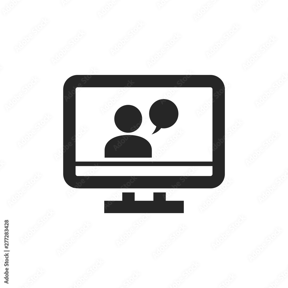 Outline Icon - Webinar Outline Icon - Webinar