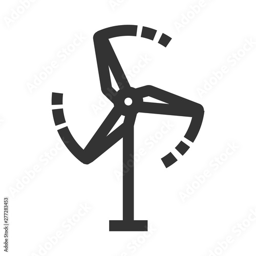 Outline Icon - Wind turbine