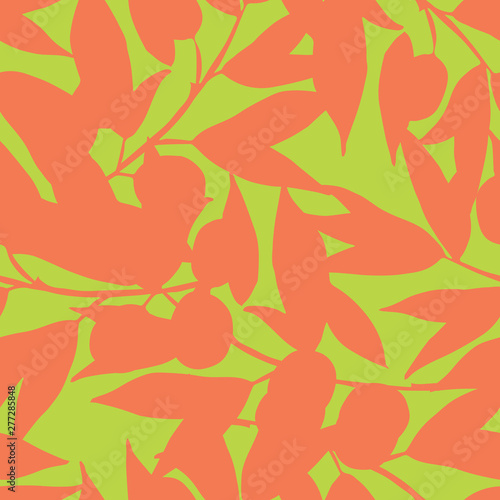 Modern summer tropical leaves seamless pattern design summer wine collection
