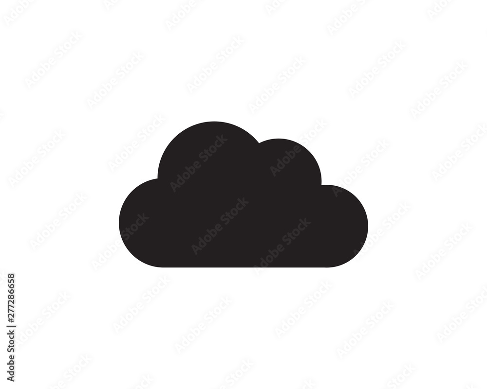 Cloud servers data logo and symbol Cloud servers data logo and symbol