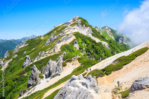 夏の北アルプス燕岳　長野県大町市　安曇野市 photo