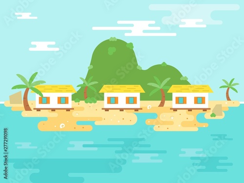 Summer Holiday, Resort Island poster