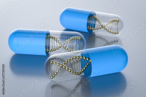 Dna in capsule