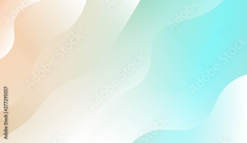 Blurred Decorative Design In Modern Style With Wave, Curve Lines. For Elegant Pattern Cover Book. Vector Illustration with Color Gradient.