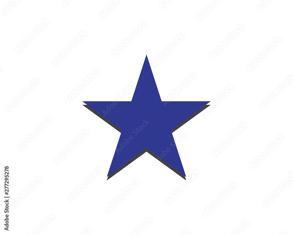 Star logo template vector icon illustration Star logo template vector icon illustration