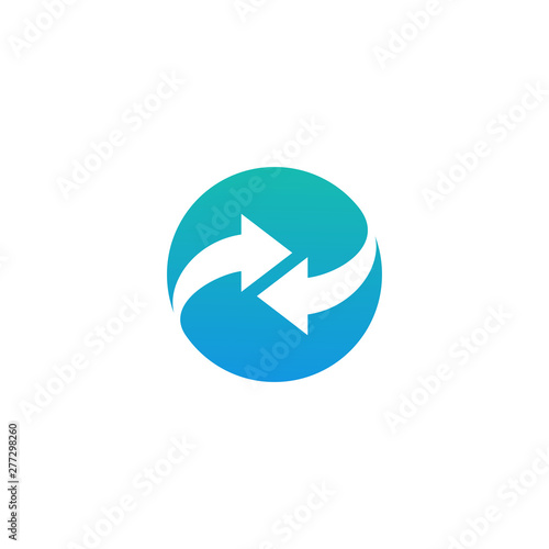 Free Download share icon vector, sharing logo design template - GFXLoad